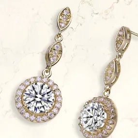 Marie Double Amande Earrings