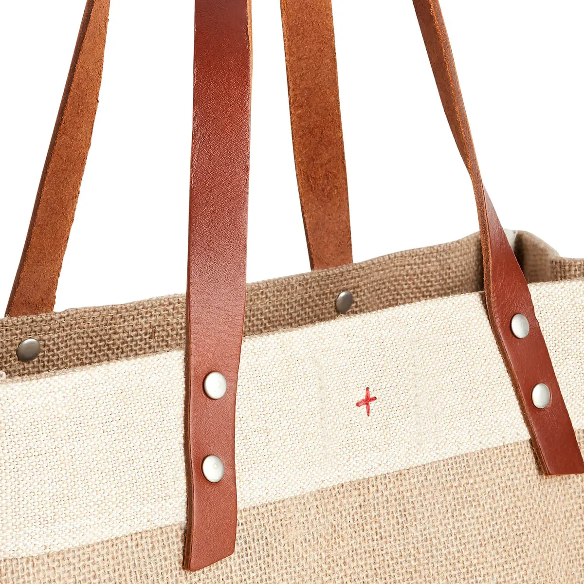 Market Tote in Natural Crest by Amy Logsdon