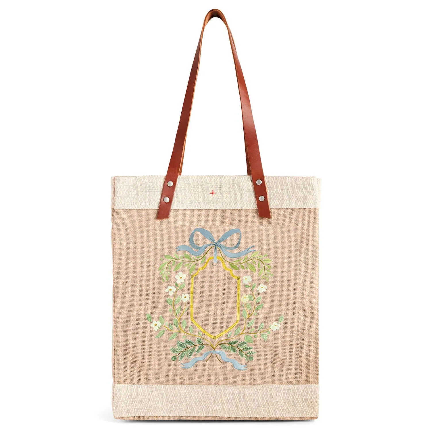 Market Tote in Natural Crest by Amy Logsdon