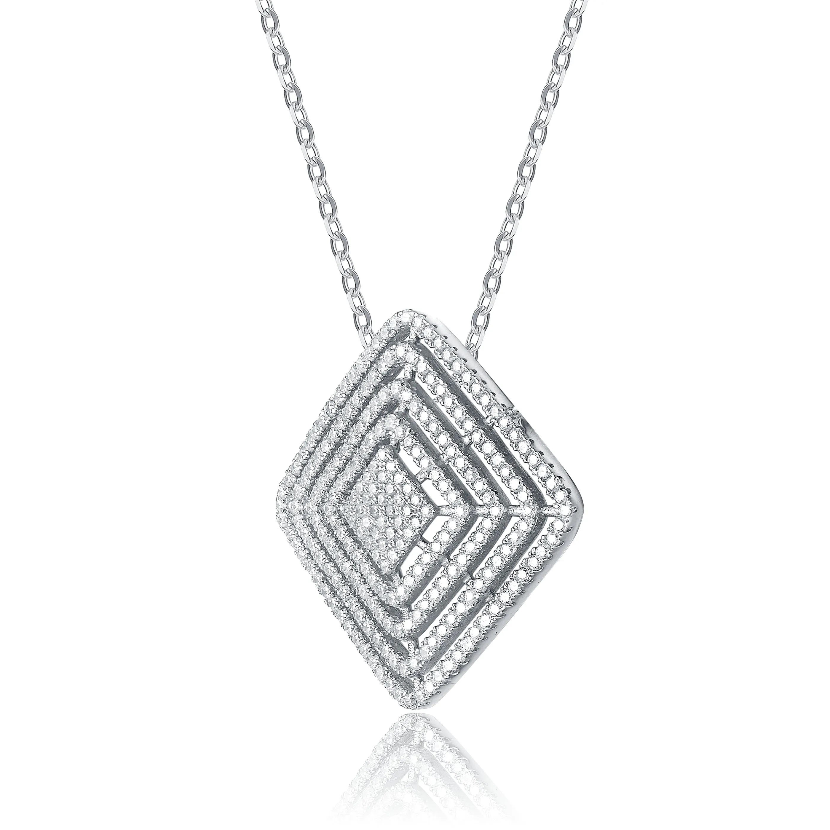 Mathilde Pave Neckalce