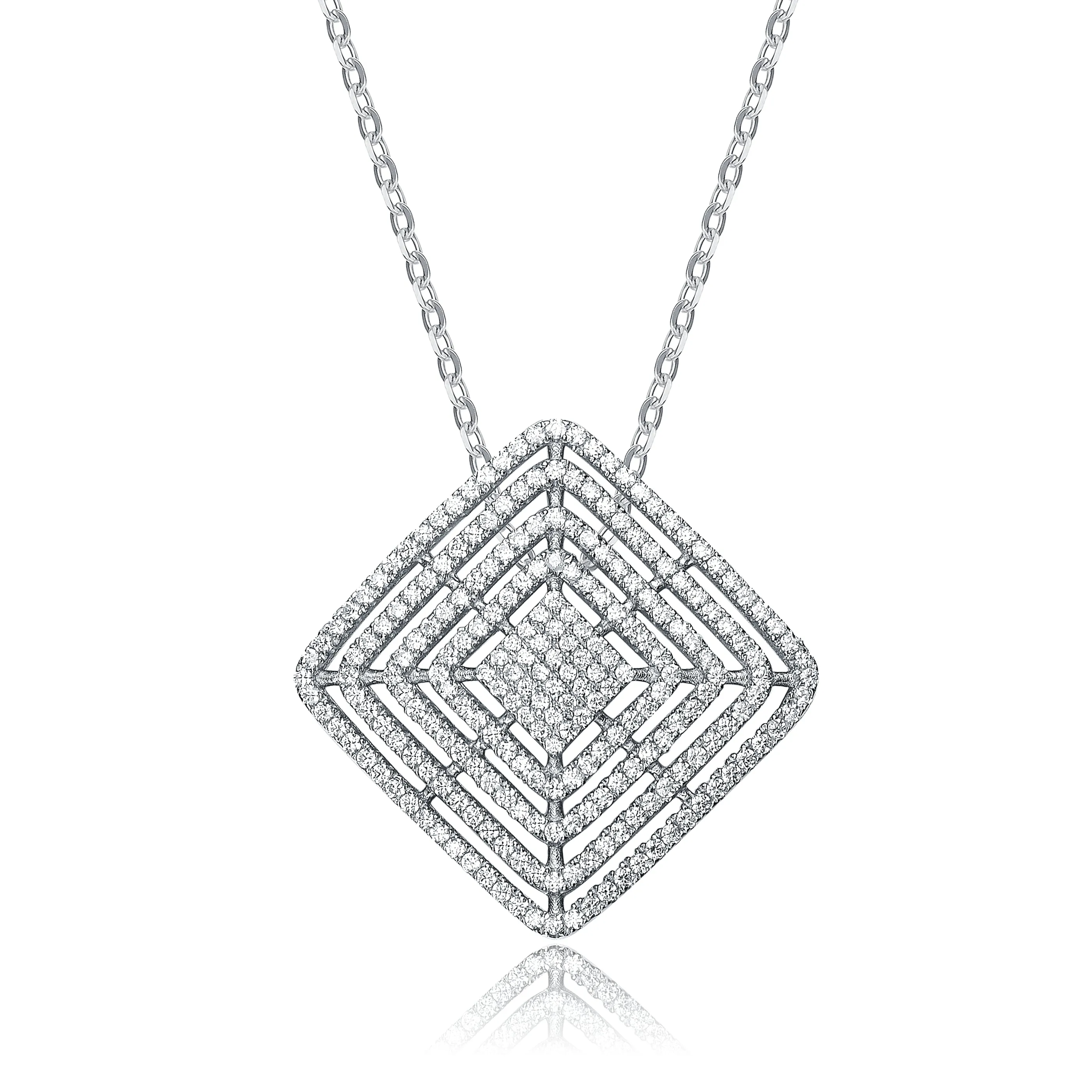 Mathilde Pave Neckalce