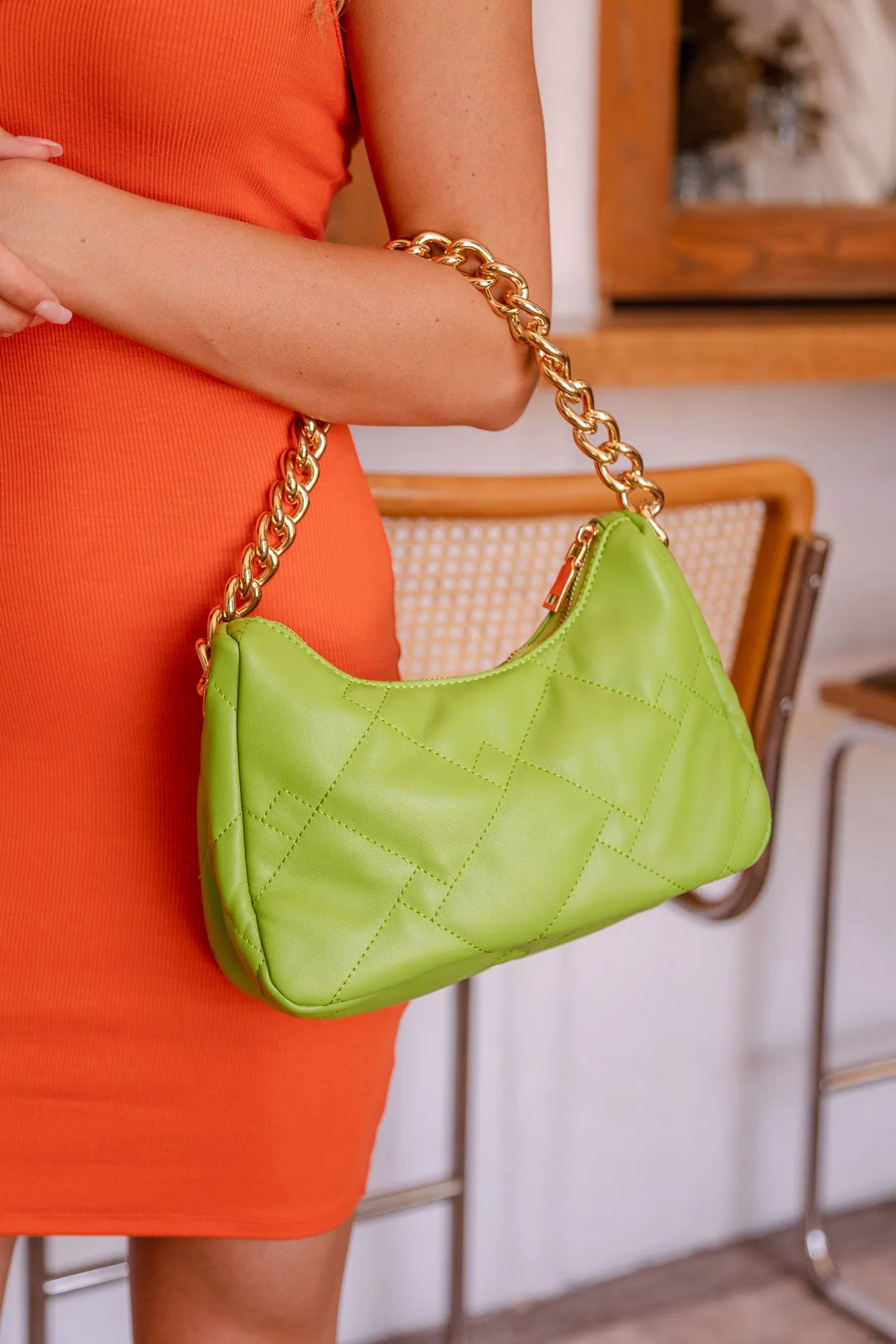 Maven Lime Purse