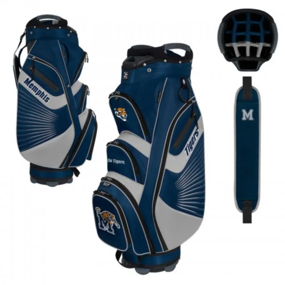 Memphis Tigers WinCraft "The Bucket II" 14-Way Cooler Cart Golf Bag