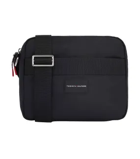 Men's Nylon Mini Messenger Bag Black