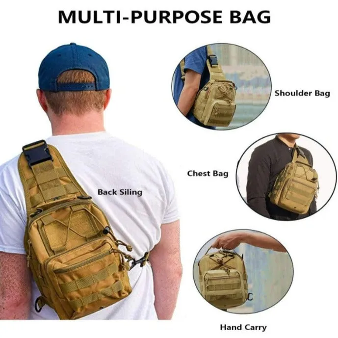 Men's Tactical Sling Chest  Bag