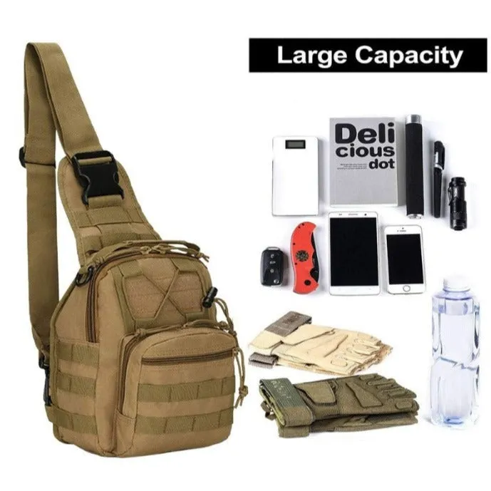 Men's Tactical Sling Chest  Bag