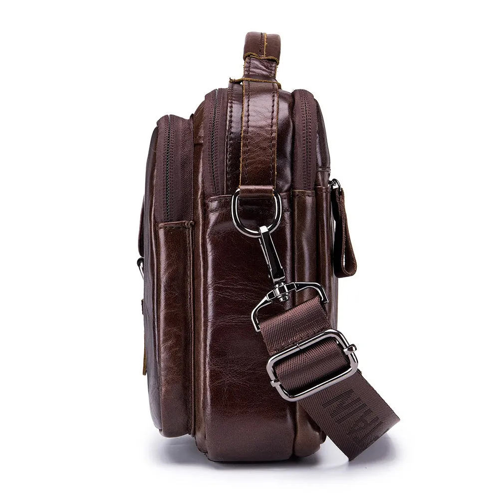 Men's Vintage Casual Leather Crossbody Bag