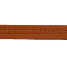 Mid-Stitch Purse Strap 1#606  Dark Brown Double - Fold (#27589)-1YD