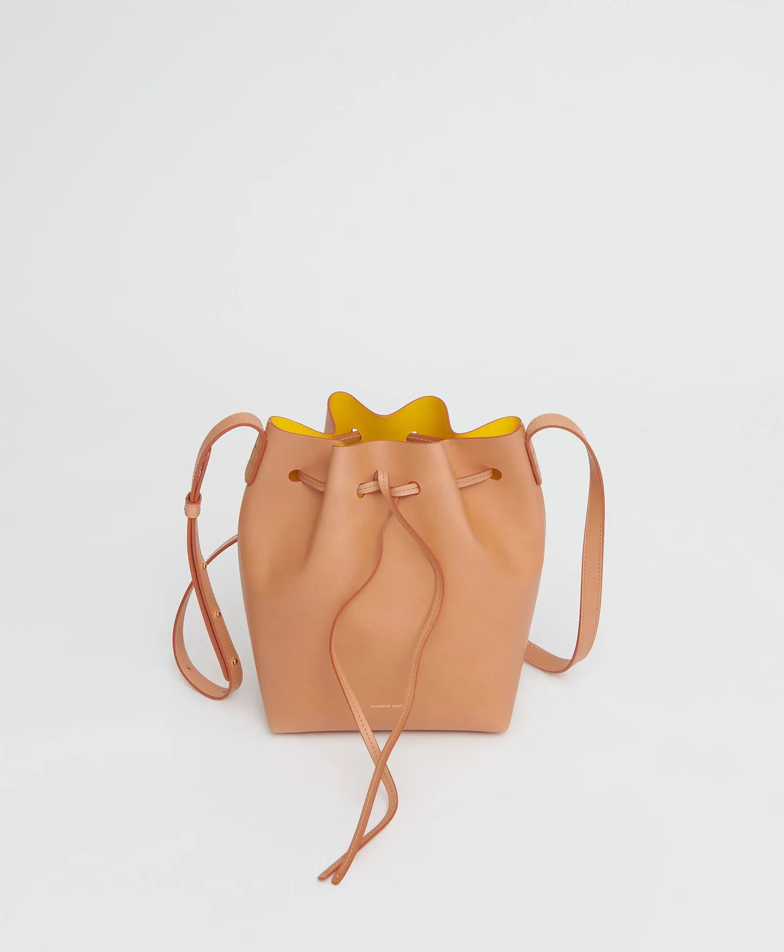 Mini Bucket Bag - Cammello/Sun