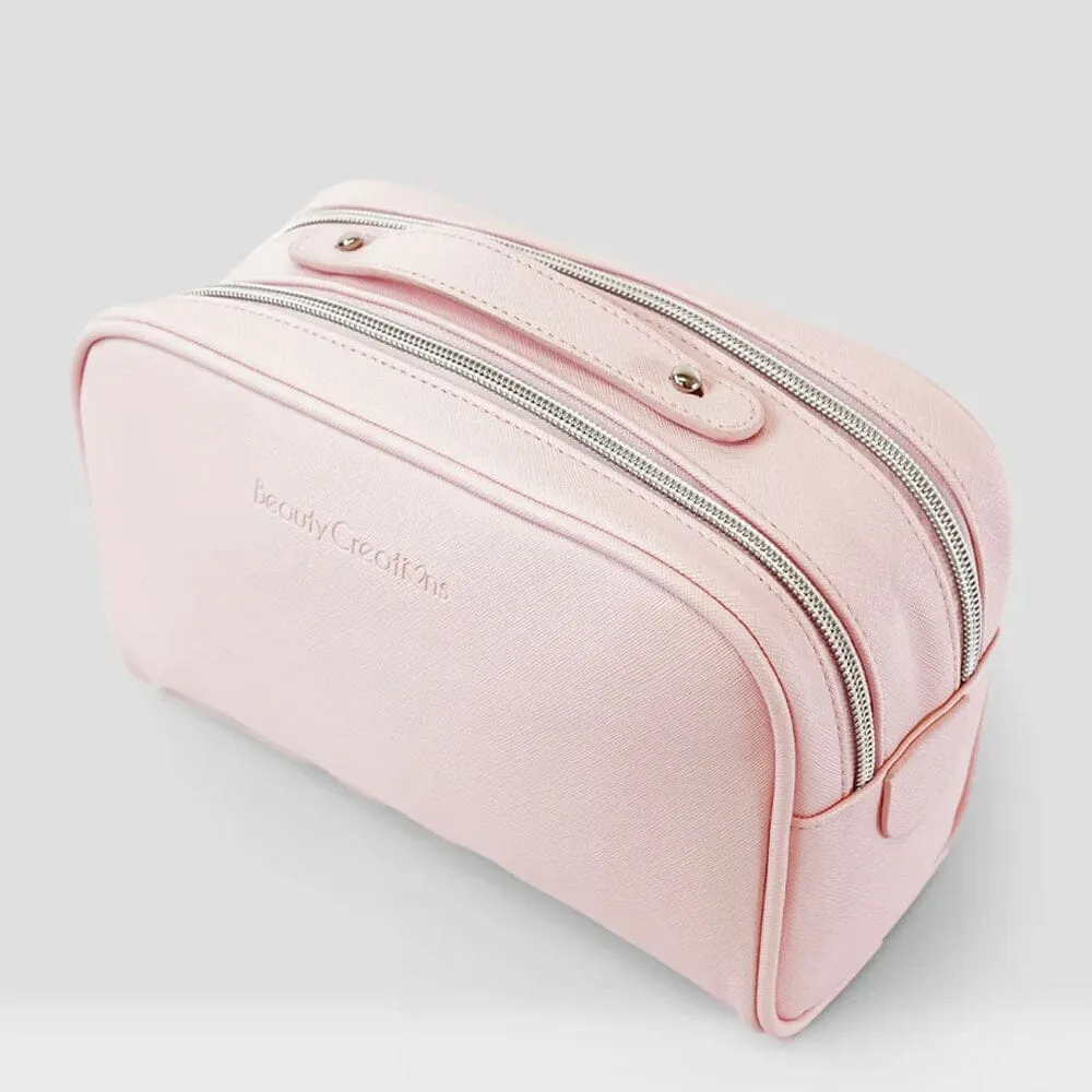 Mini Pink Cosmetic Glam Pouch (1 unit)