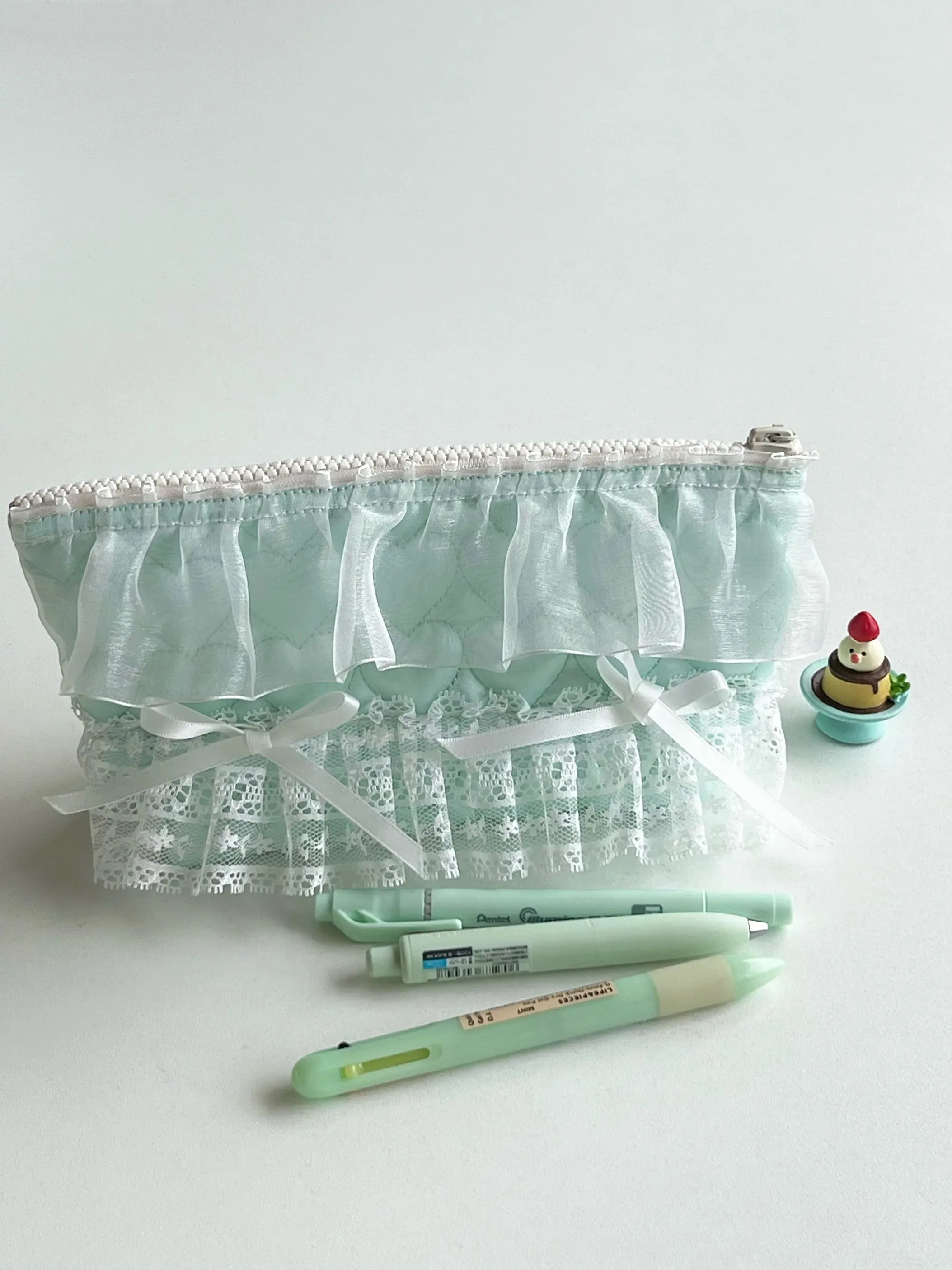 Mojito Dance Lace Pencil Case Makeup Beauty Bag