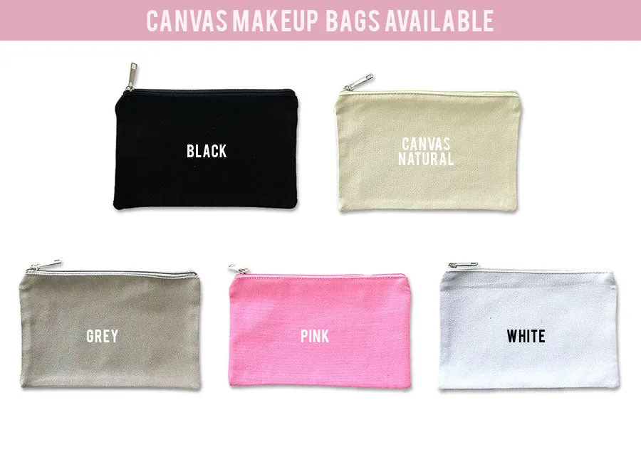 Mrs. Last Name Makeup Bag