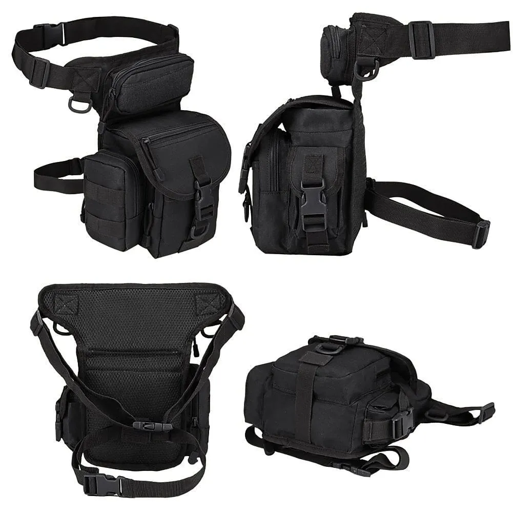 Multi-purpose Tactical Drop Leg Bag Tool Fanny Thigh Pack