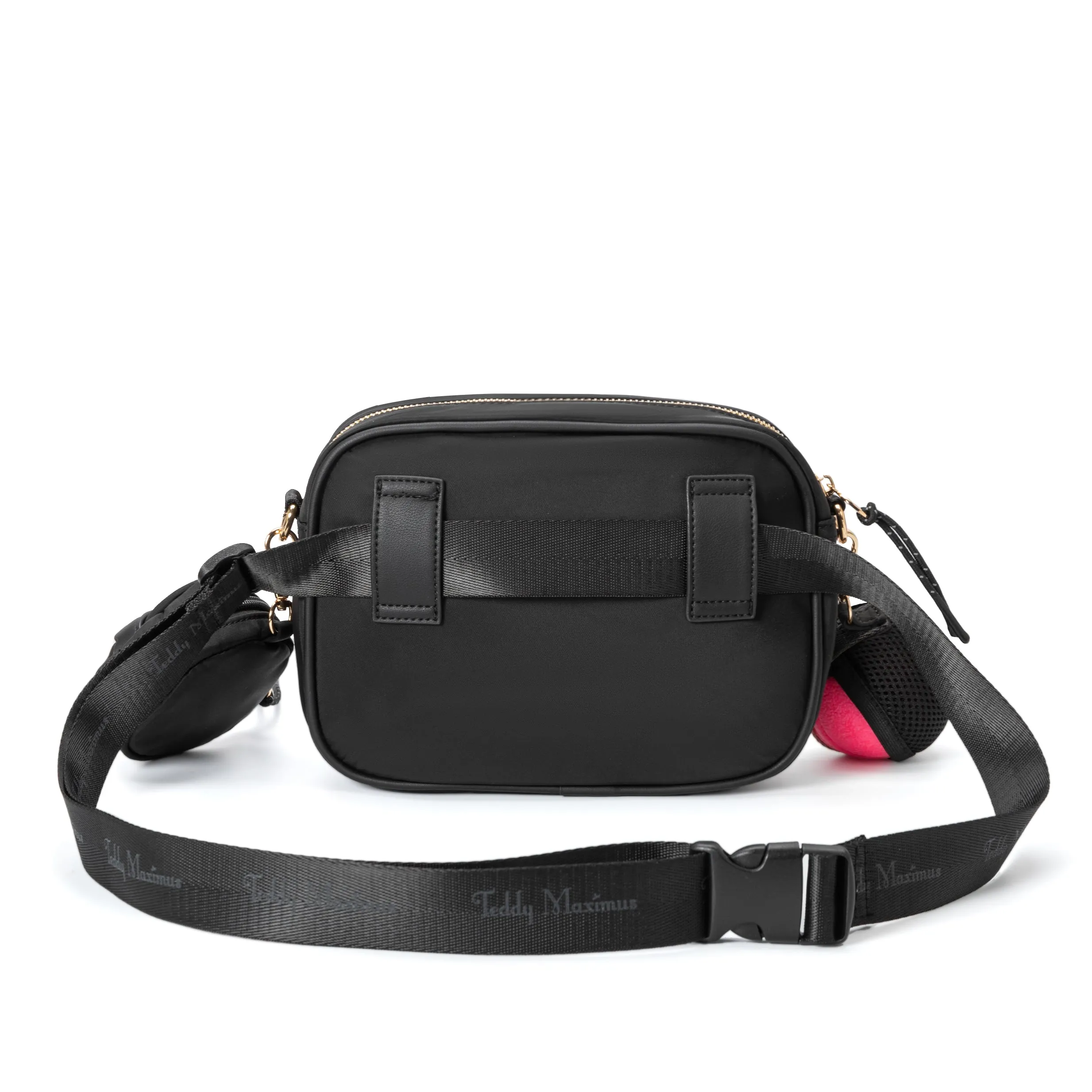 NEW! 'The Adventurer' Black Luxury Dog Walking Bag