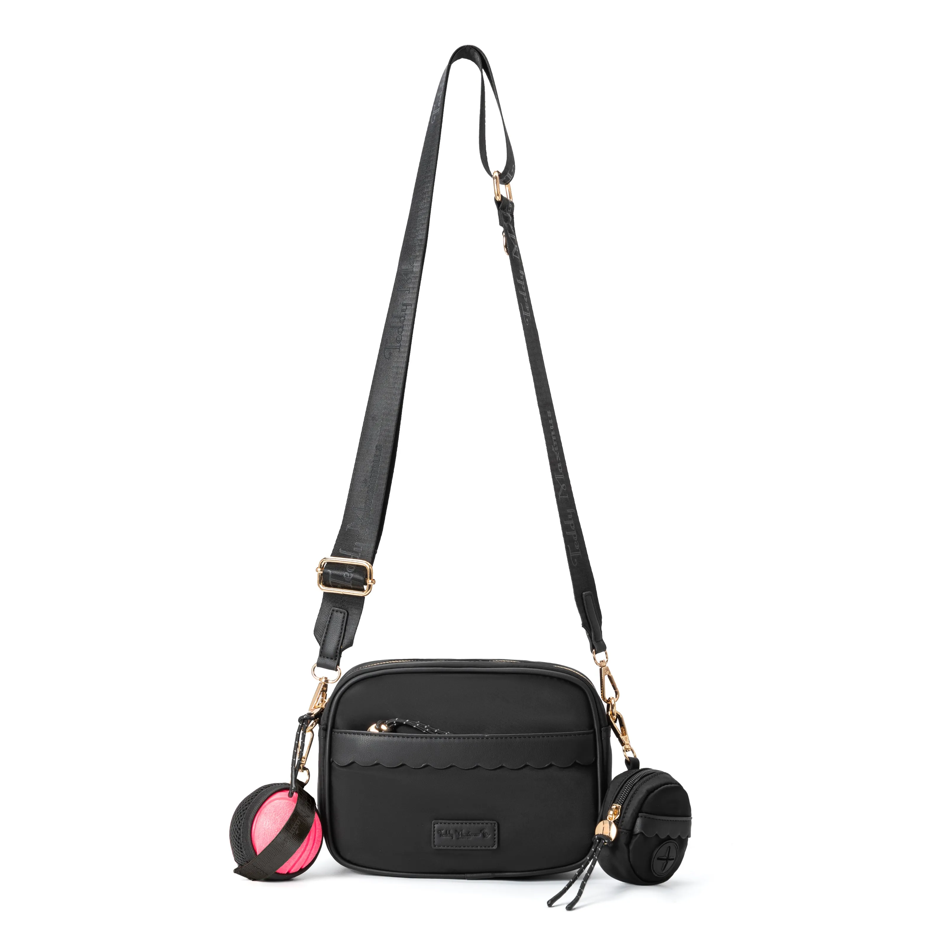 NEW! 'The Adventurer' Black Luxury Dog Walking Bag