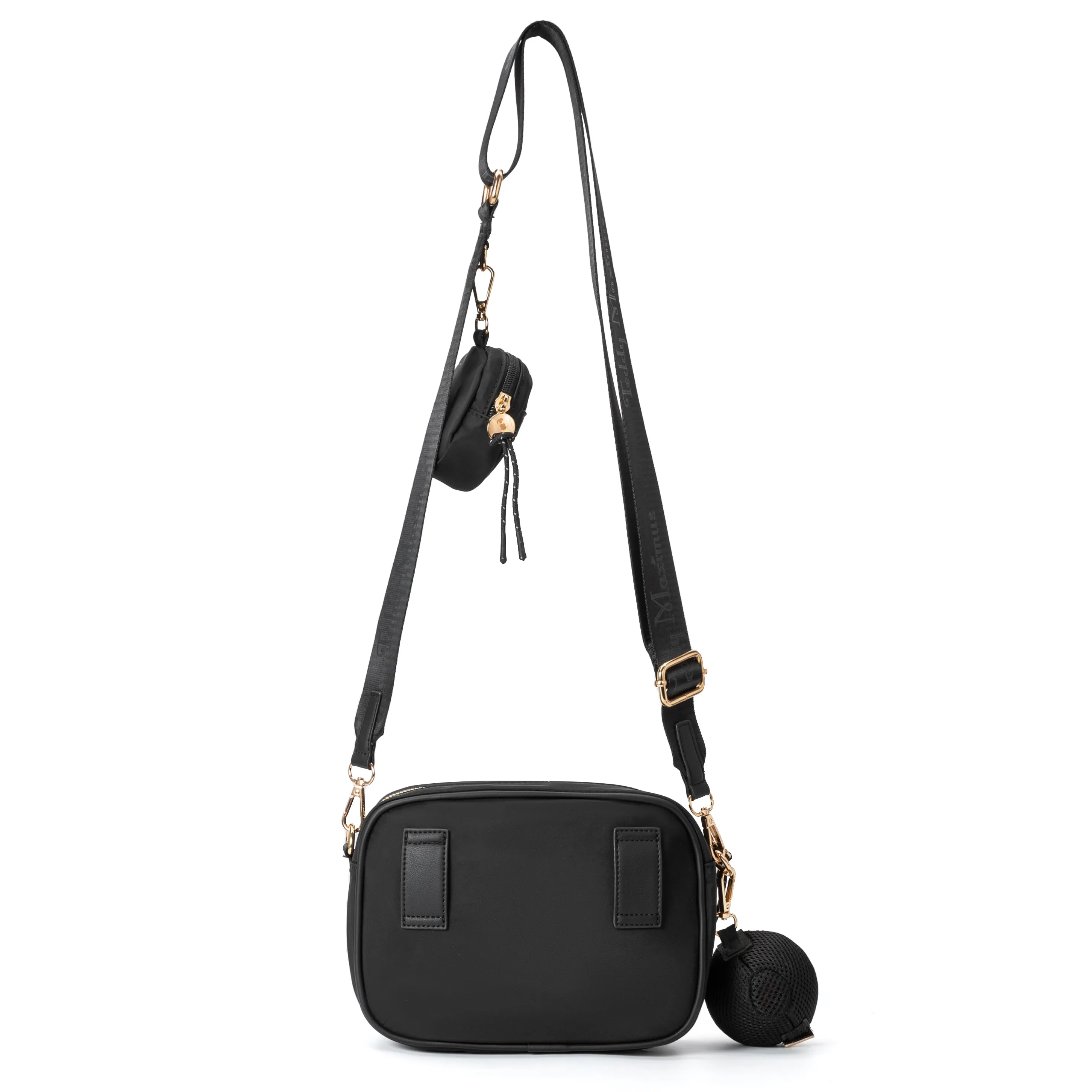 NEW! 'The Adventurer' Black Luxury Dog Walking Bag