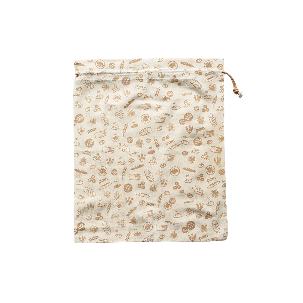 Organic Cotton Bread Loaf Bag