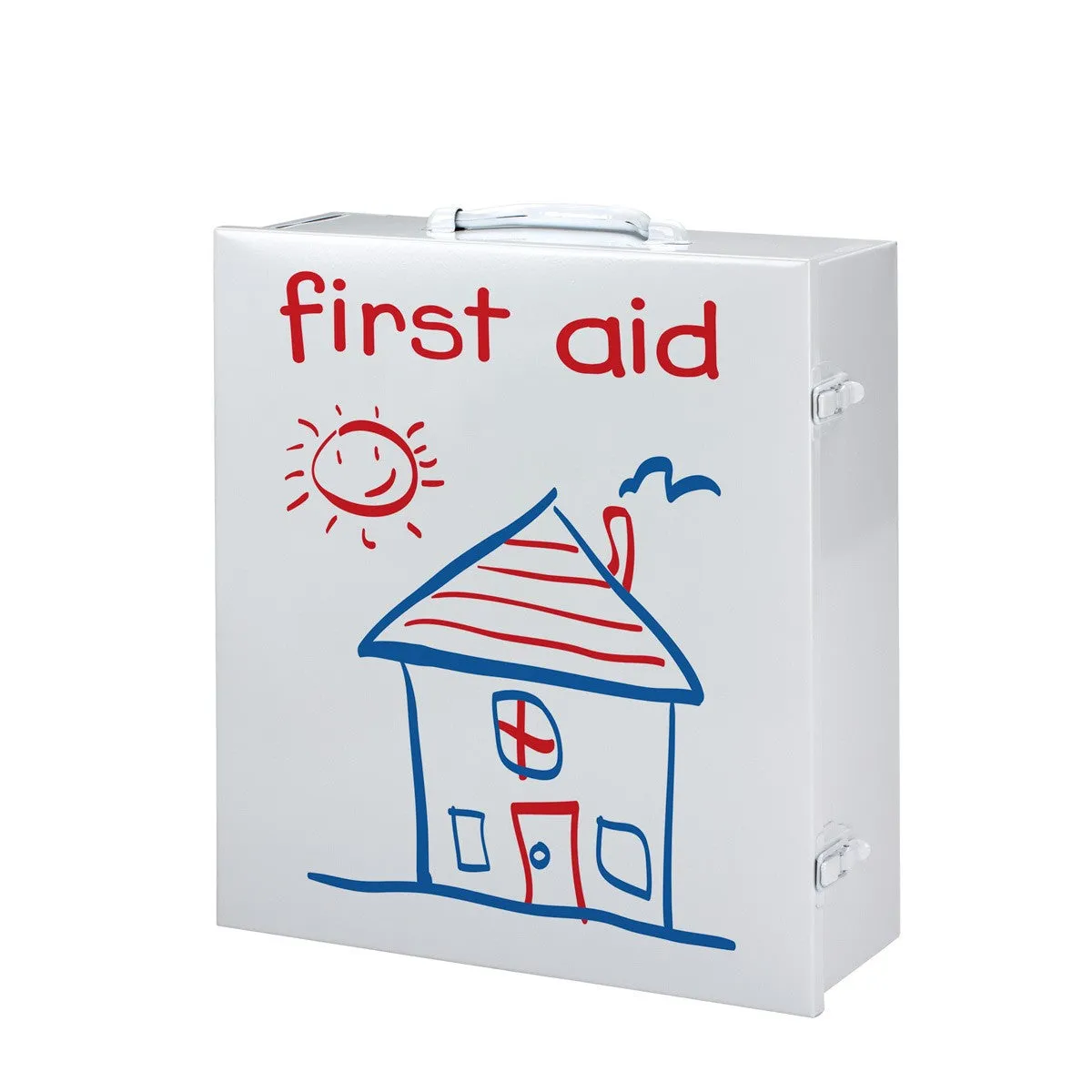 Pediatric 3 Shelf First Aid Metal Station - W-712005