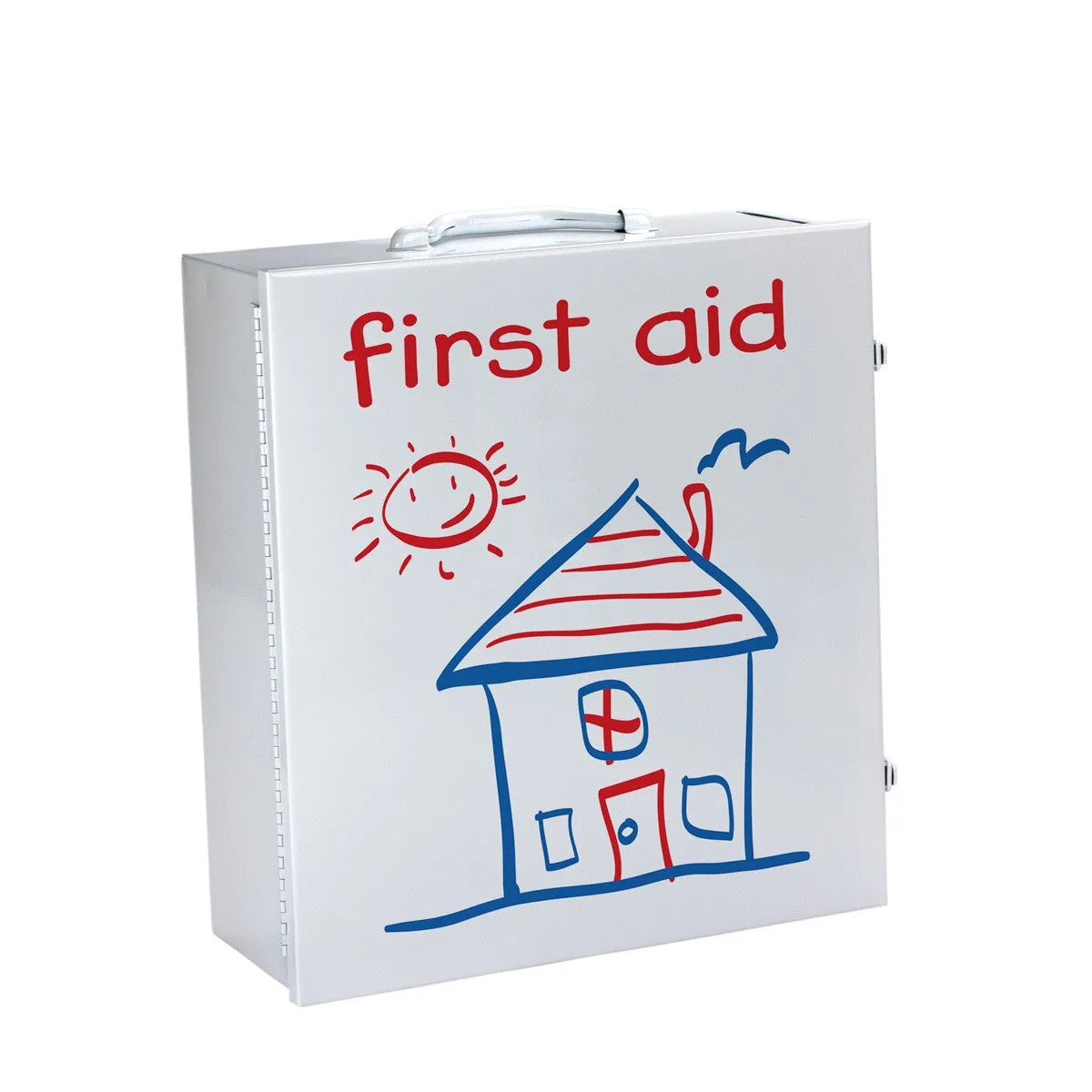 Pediatric 3 Shelf First Aid Metal Station - W-712005