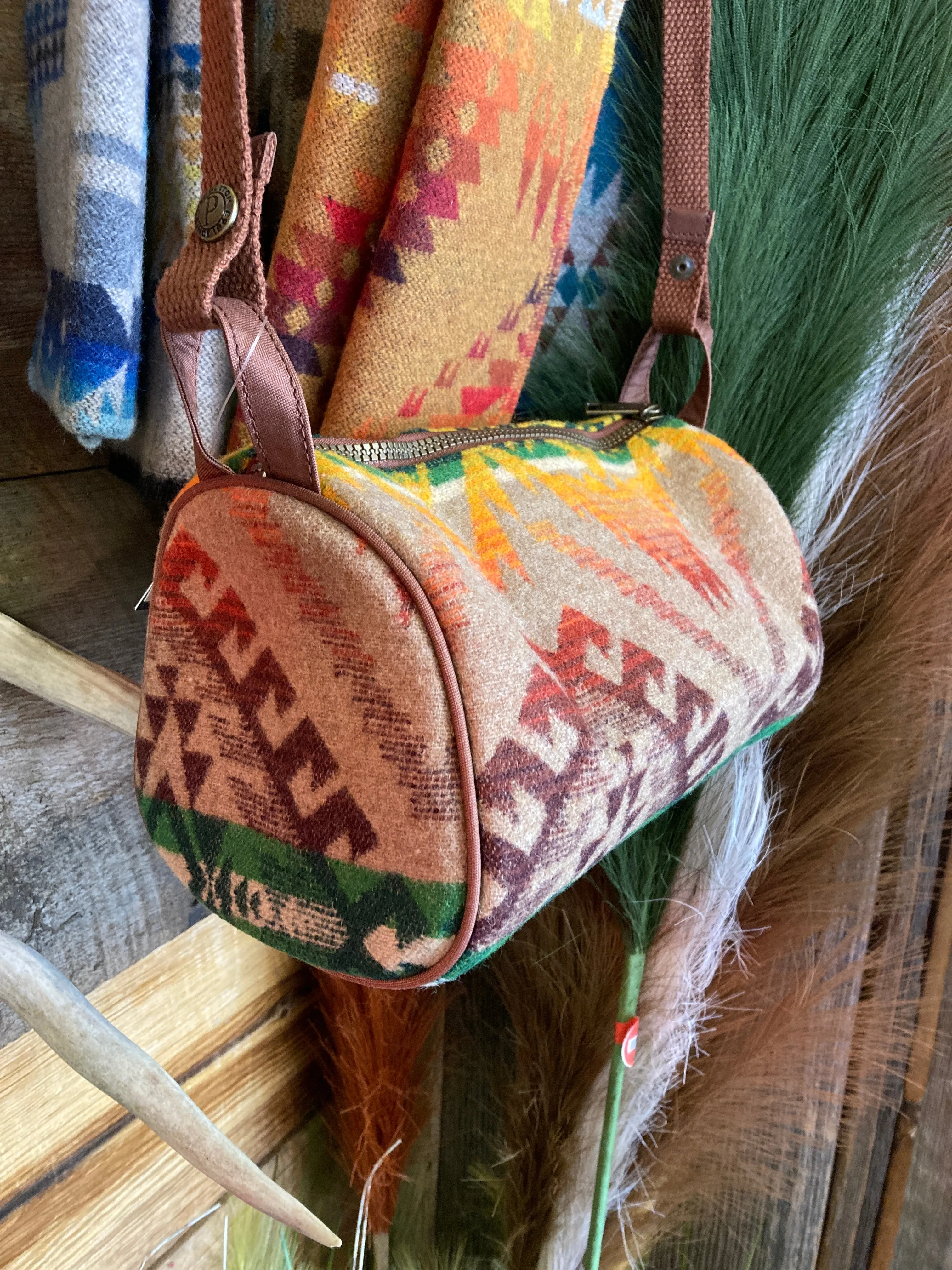 Pendleton Travel Kit in the Sawtooth Mountain pattern