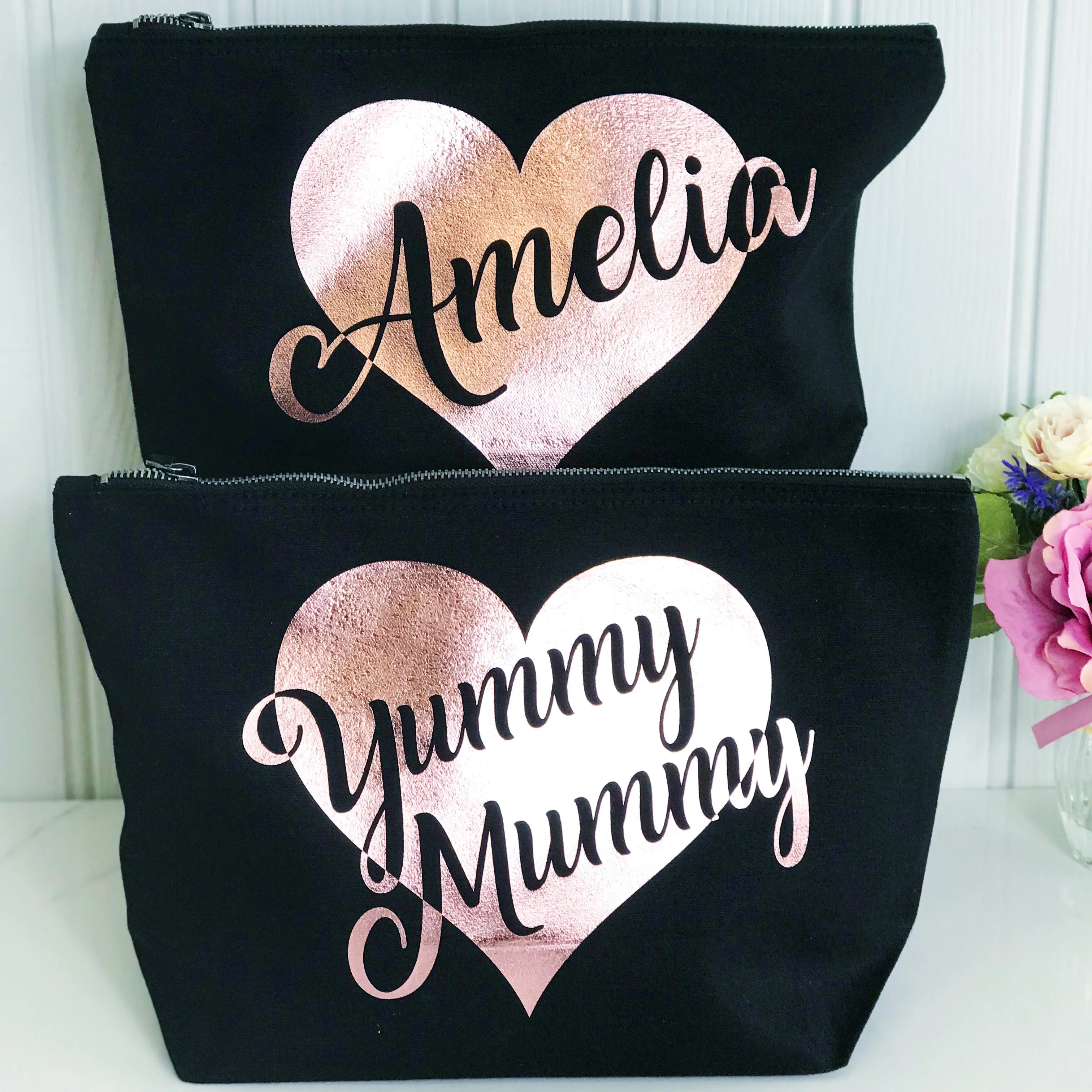 Personalised Make Up Toiletries Bag - Perfect Gift for Girls Mums &  Friends