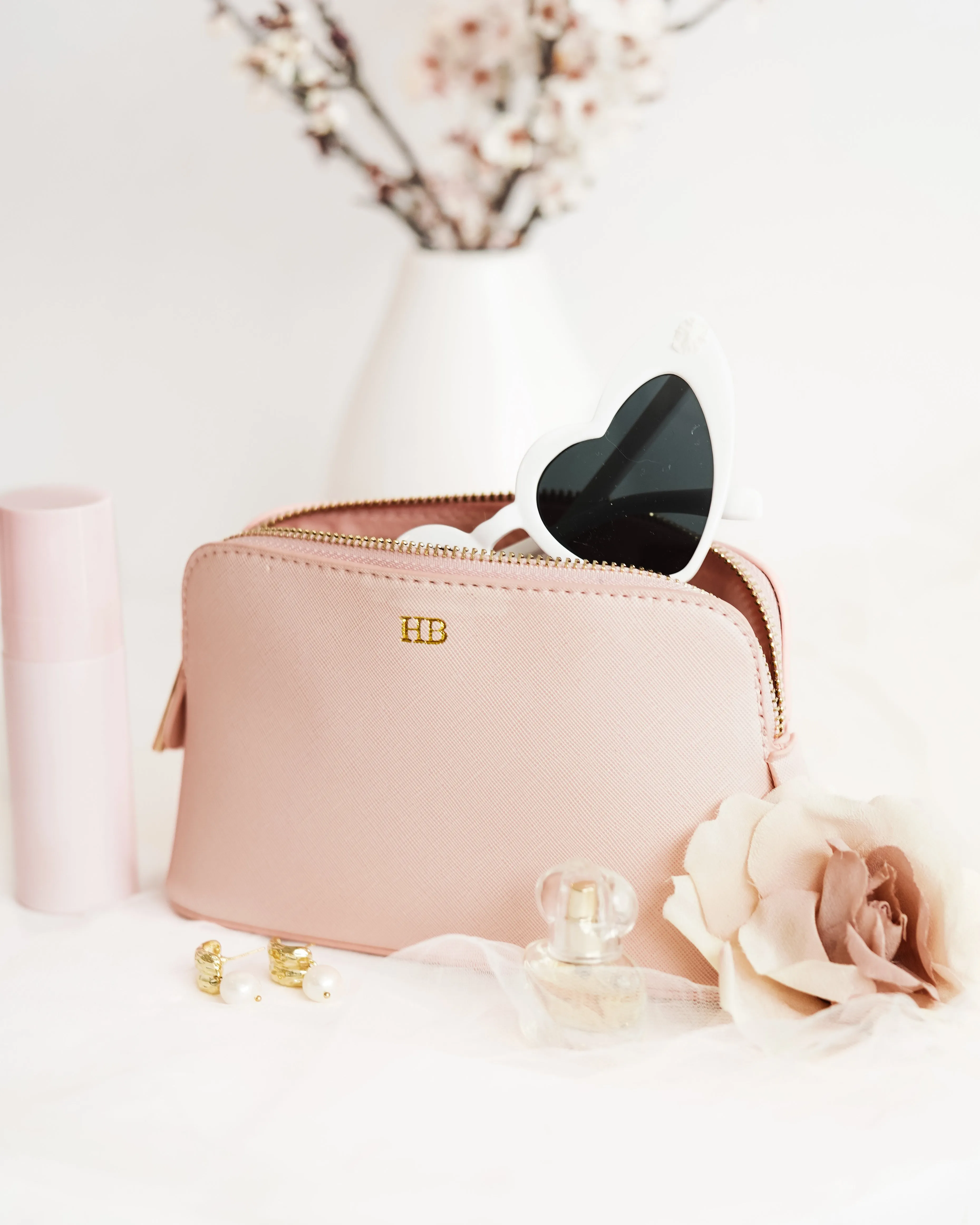 Personalised Makeup Bag - Blush