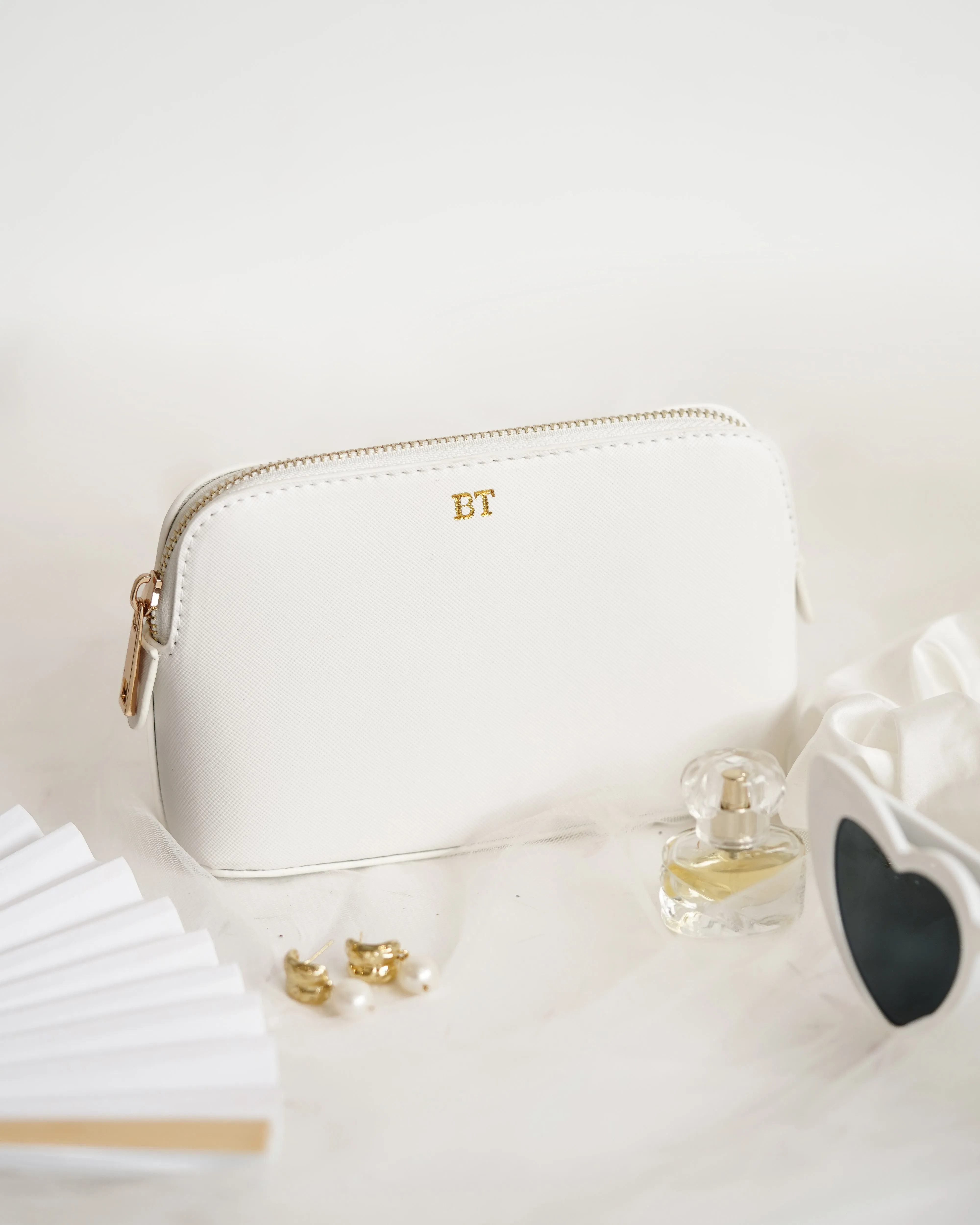 Personalised Makeup Bag - Blush