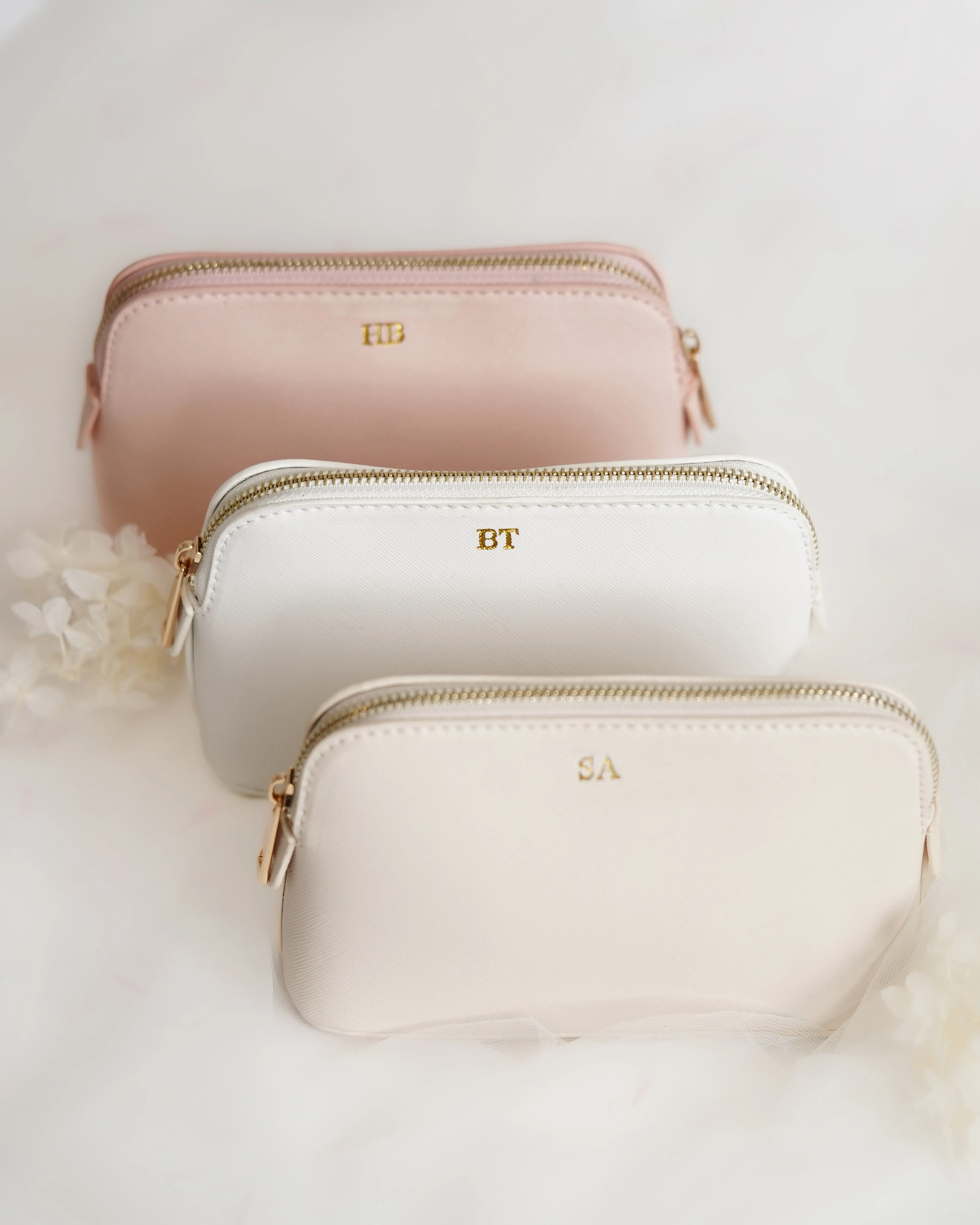 Personalised Makeup Bag - Blush