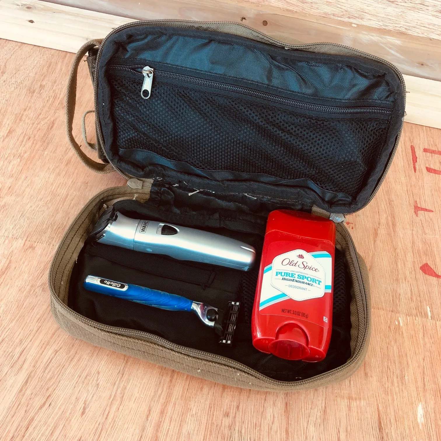 Personalized Traveler's Toiletry Bag