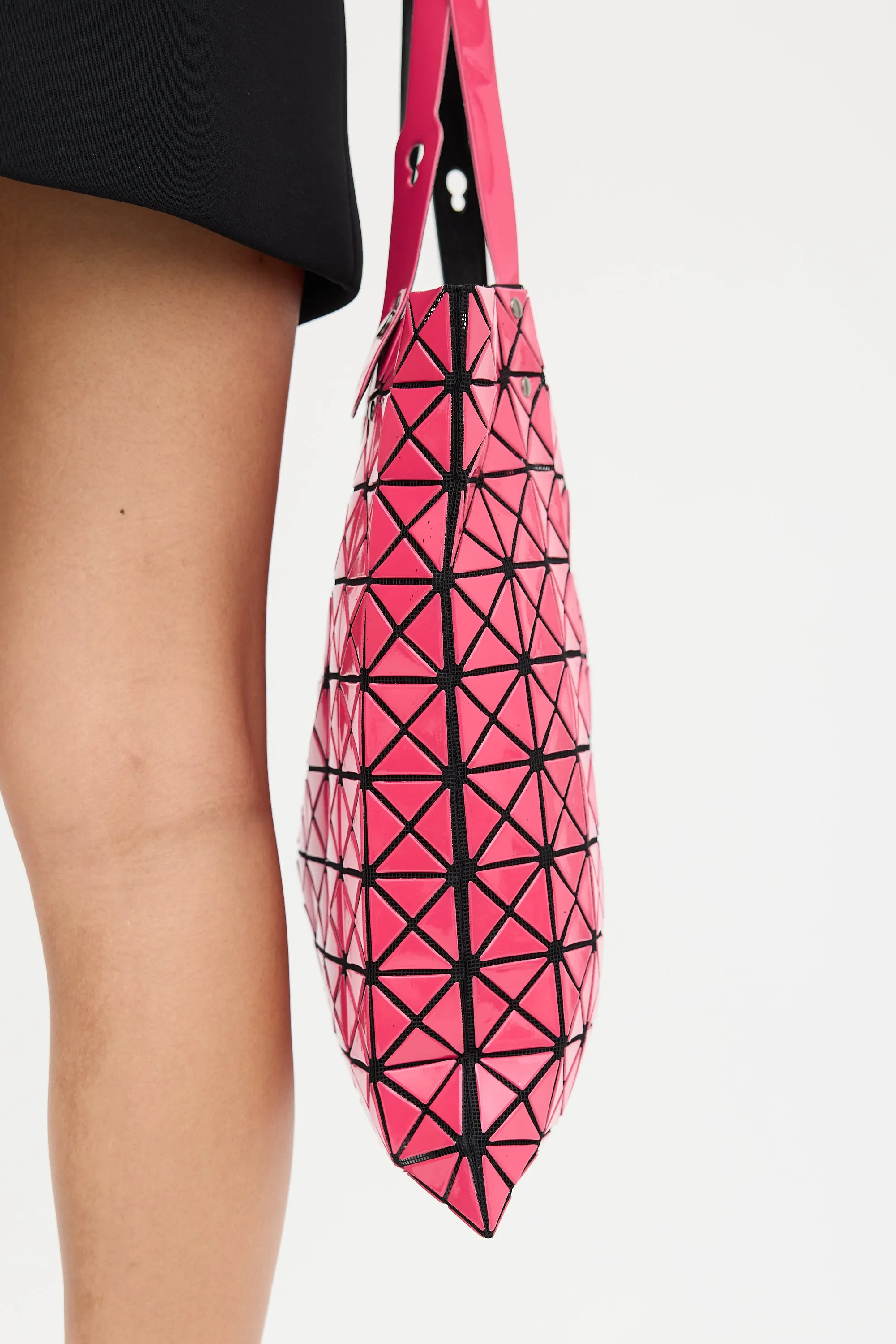 Pink Lucent Prism Tote Bag