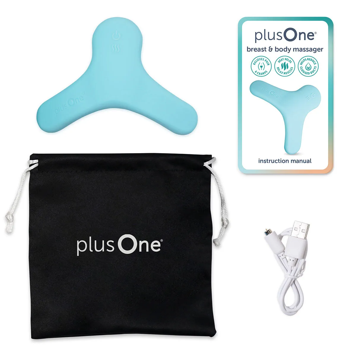 plusOne® breast and body massager