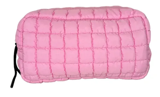 PUFFER QUILTED MAKEUP BAG