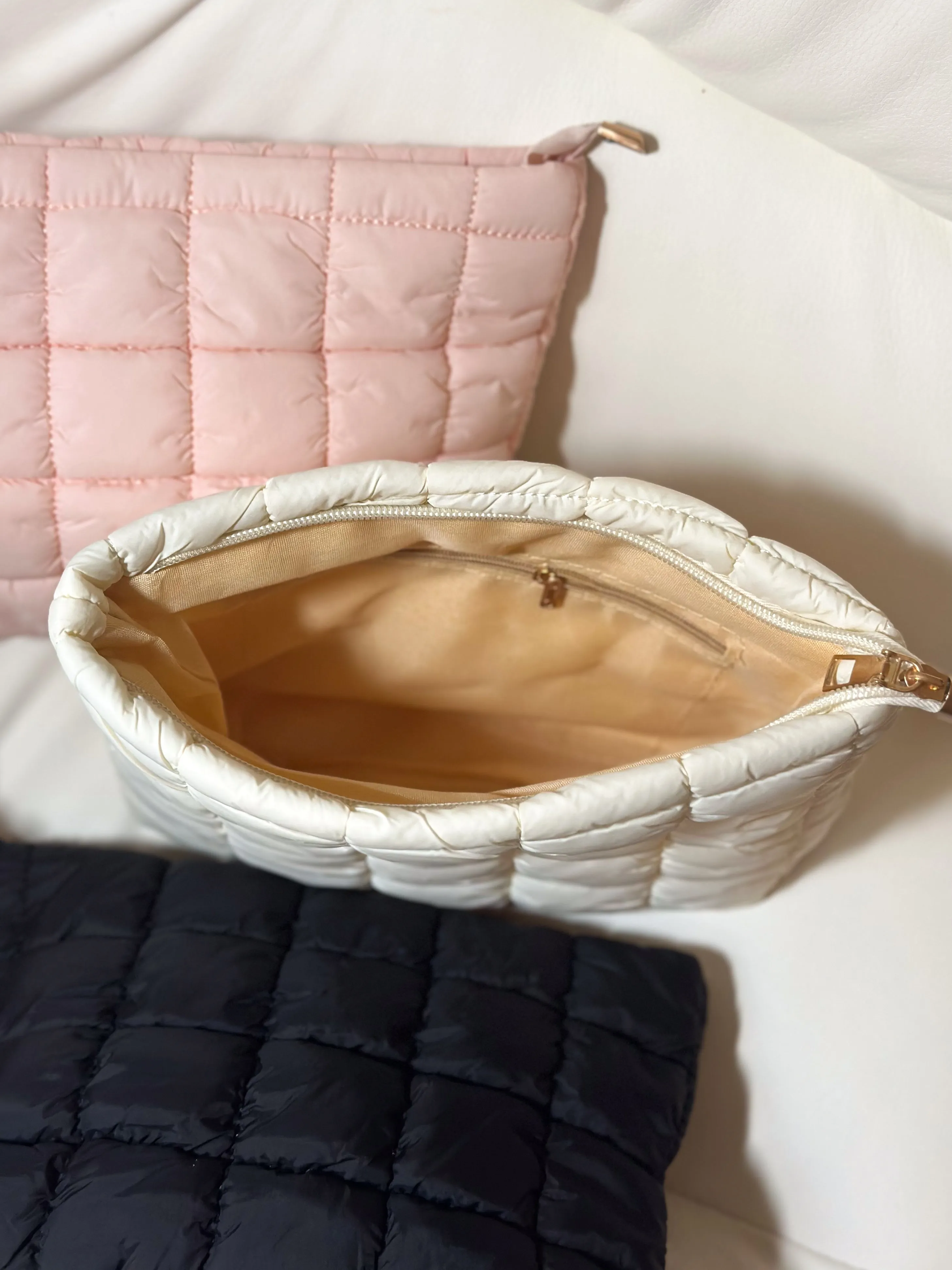 Puffy Makeup Bag |3 Colors