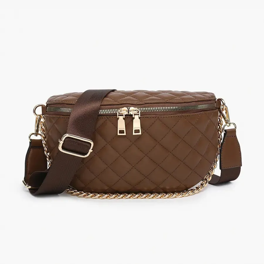 QUILTED BELT BAG