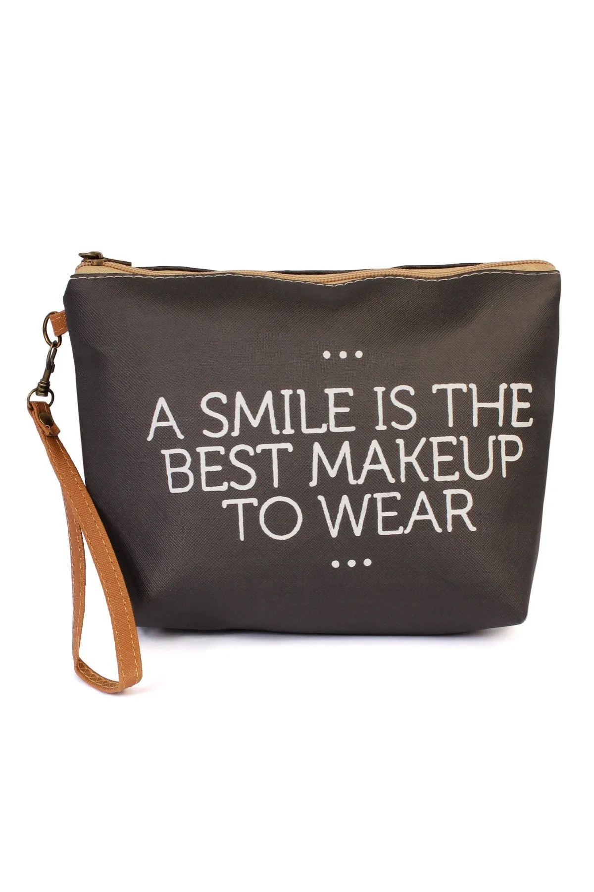 "A SMILE..." WRISTLET MAKEUP BAG