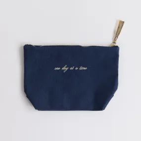 "One Day at a Time" Medium Pouch