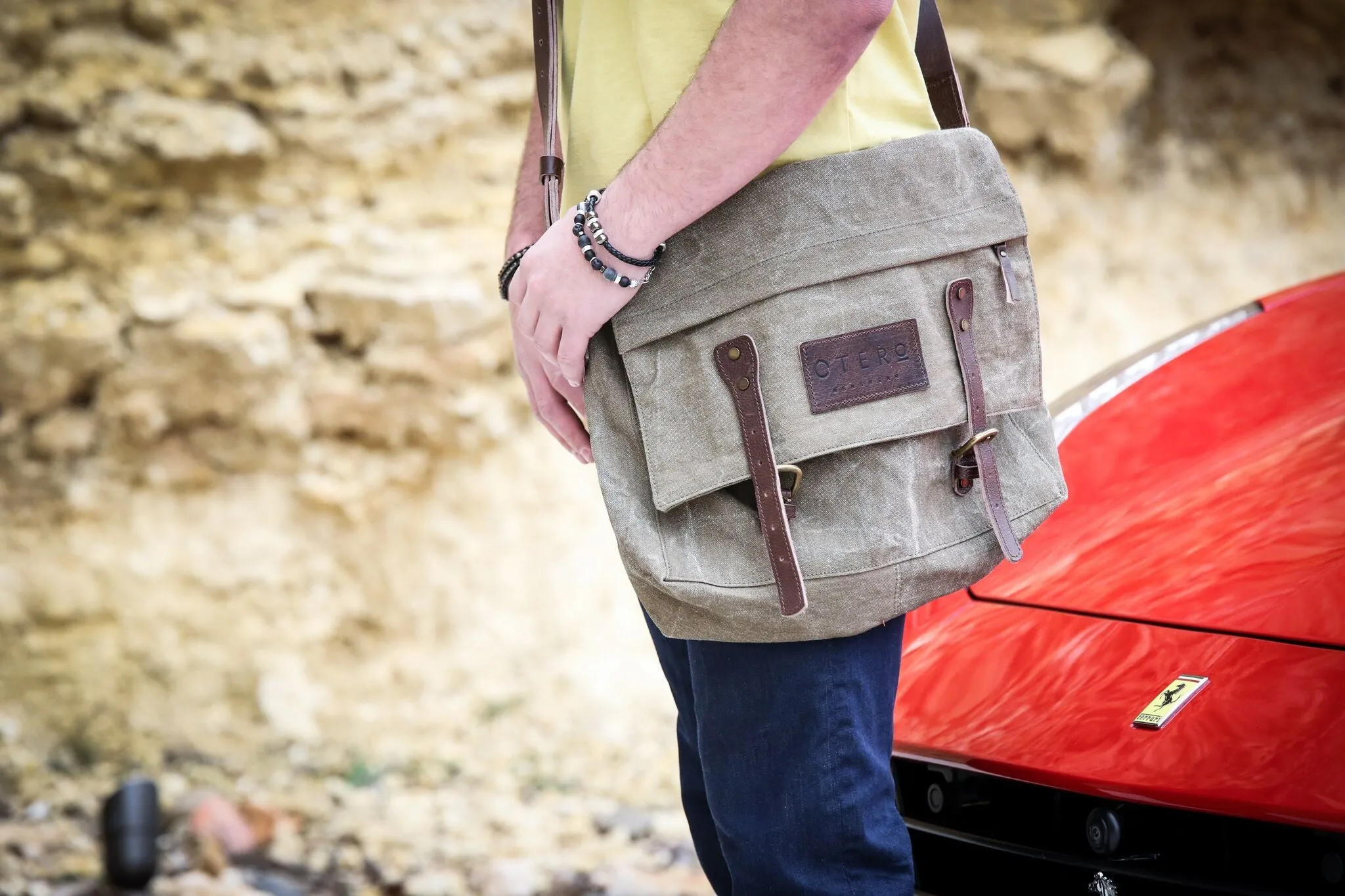 Retro Messenger Bag