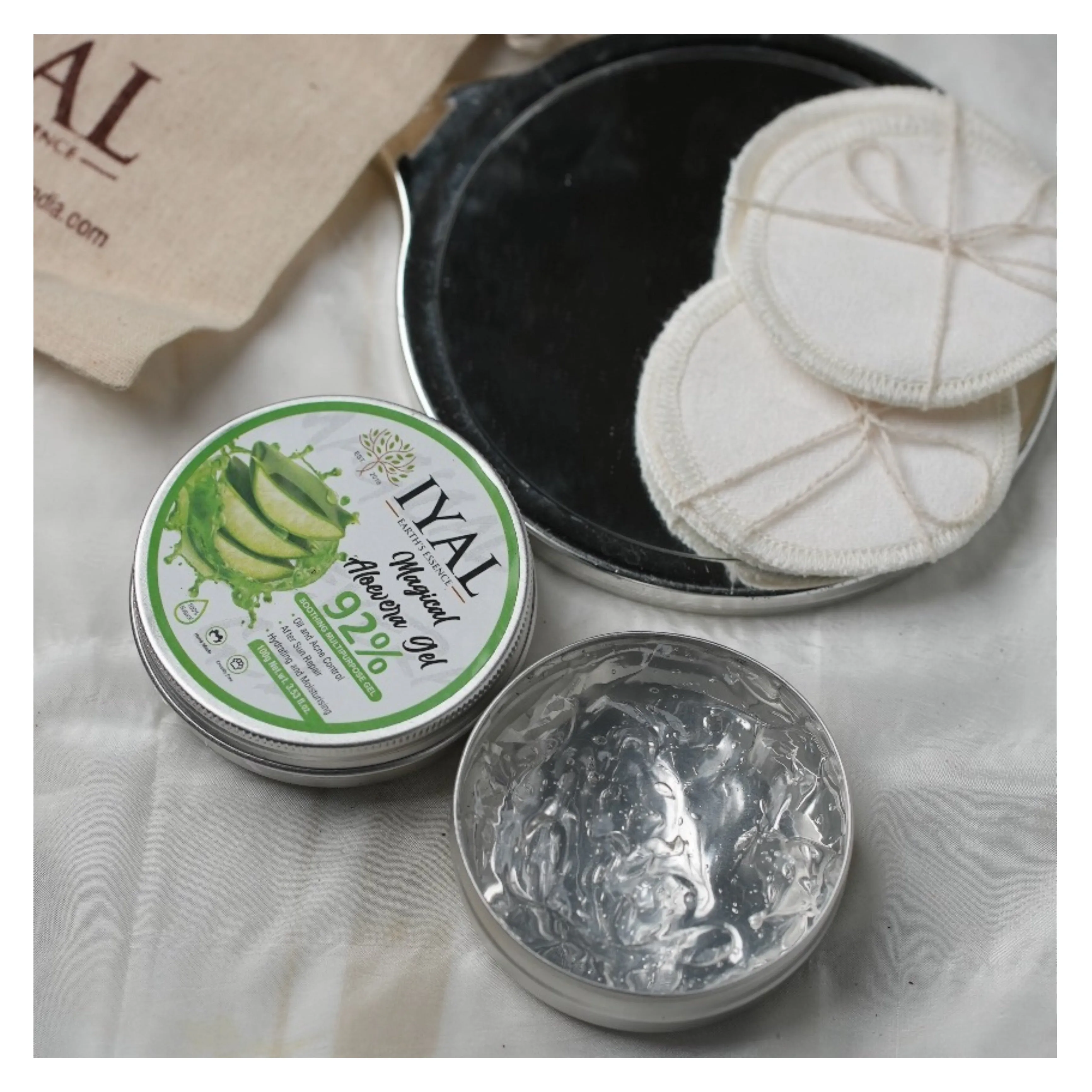 REUSABLE MAKEUP REMOVER BAMBOO PADS