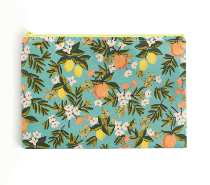 Rifle Paper Pattern Designed Pouches