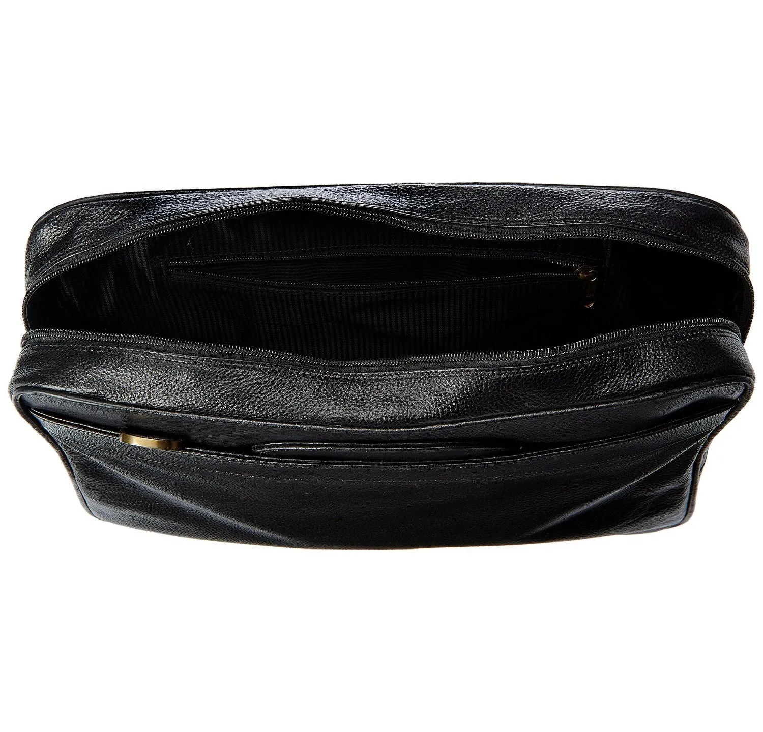 RL Leather Office Portfolio bag – Comfy slide handle