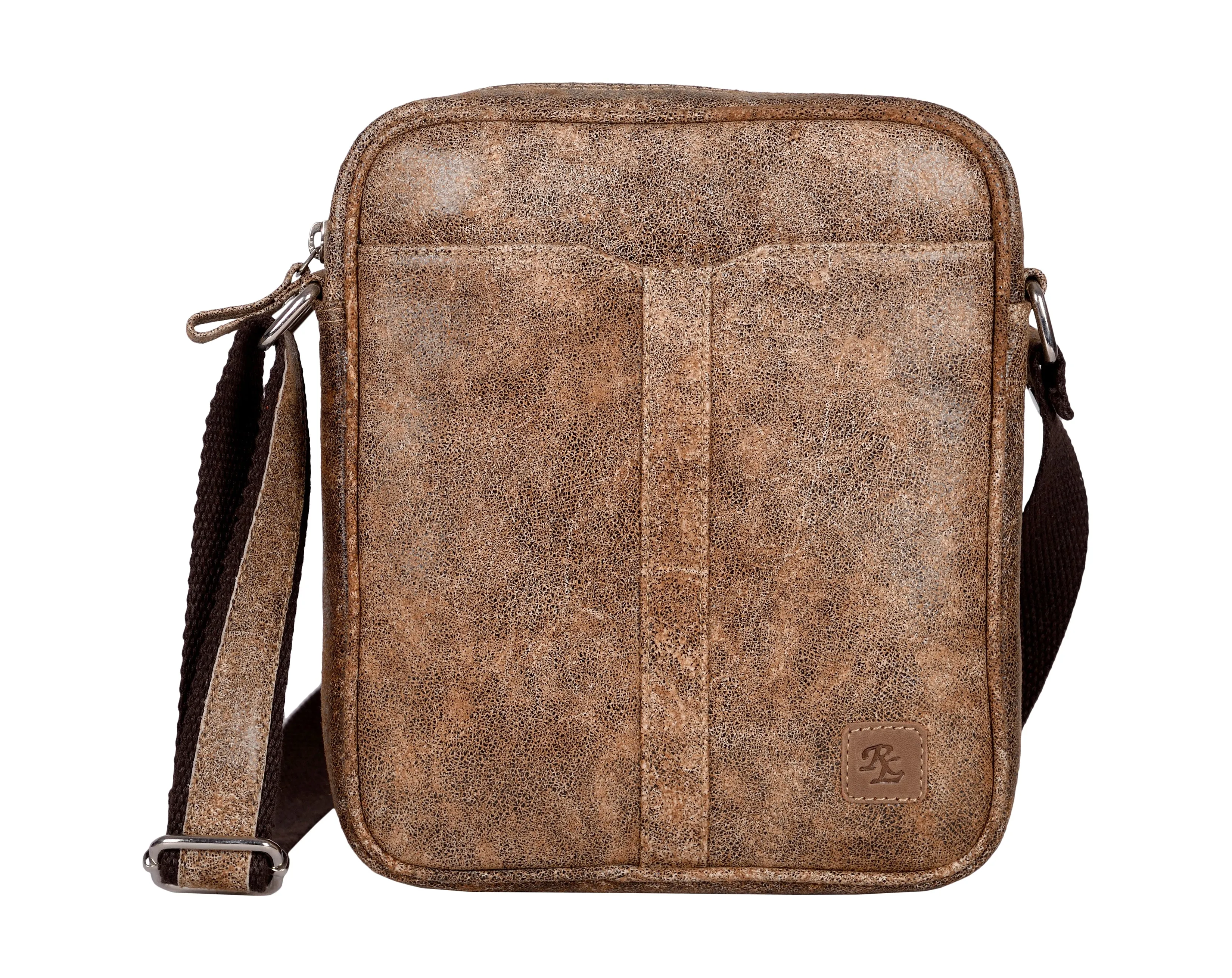 RL Mens Cross-Body Messenger sling Bag