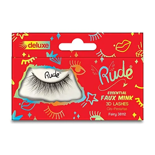 RUDE Essential Faux Mink Deluxe 3D Lashes