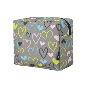 !SALE! Sweet Hearts NGIL Large Cosmetic Travel Pouch