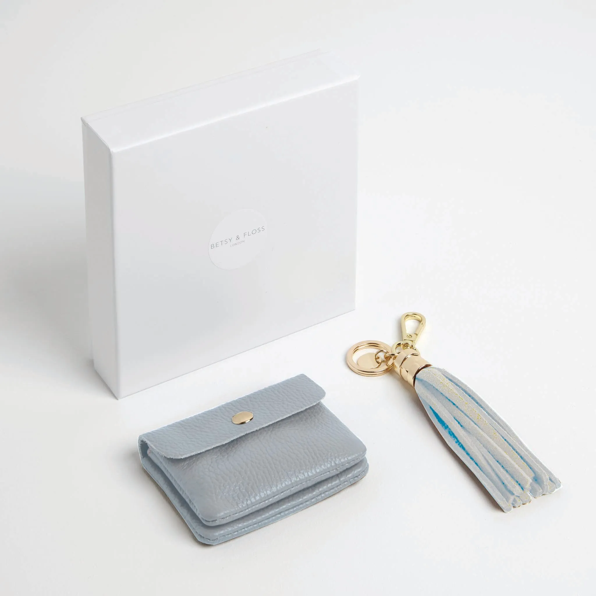 Small Purse and Tassel Keyring Gift Set