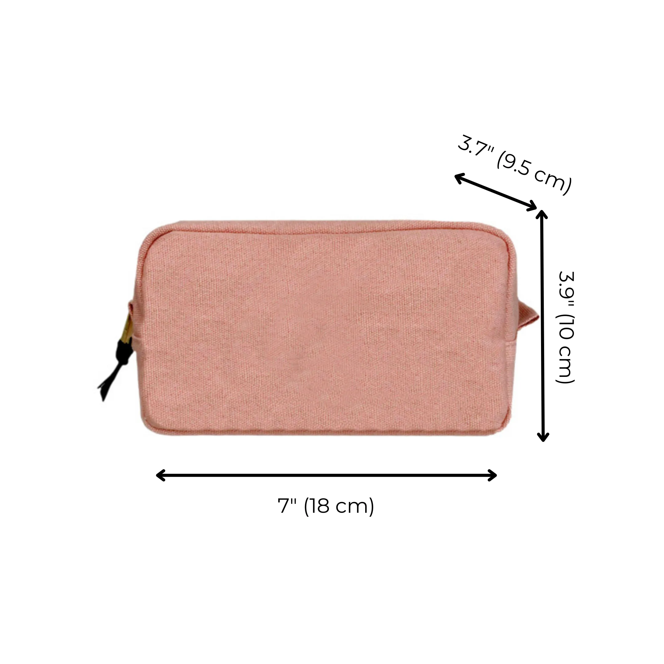 Small Toiletry Pouch, Pink/Blush