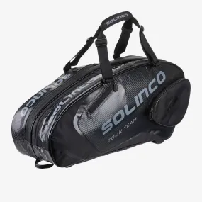 Solinco Blackout 6-Pack Tour Tennis Bag Black