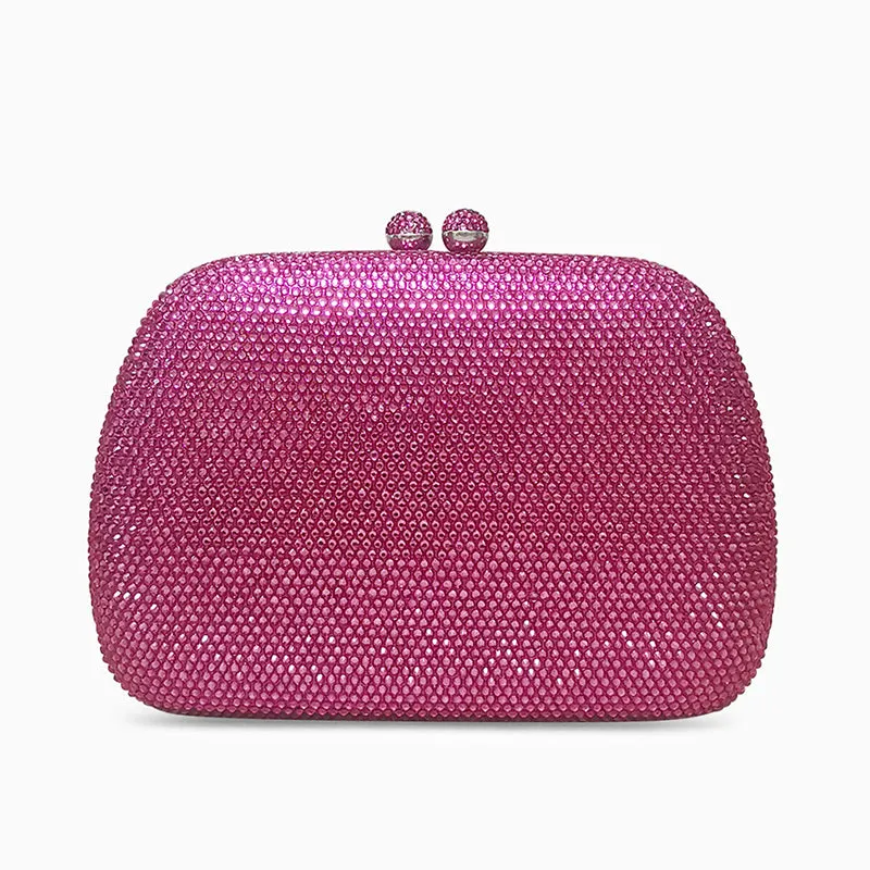 Sophie Rhinestones Clutch Bag