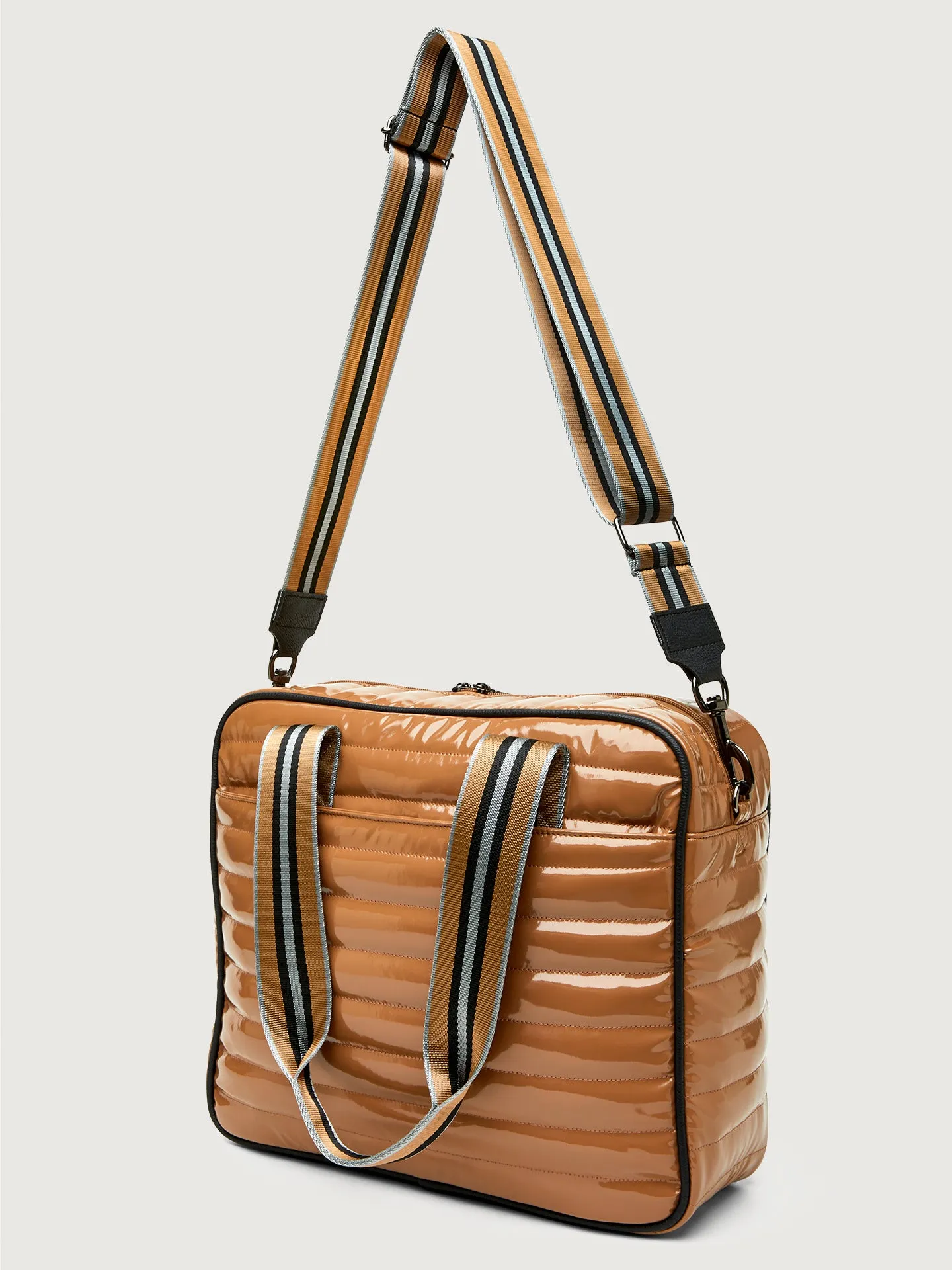 Sporty Spice Pickleball Bag - Dark Nude Patent