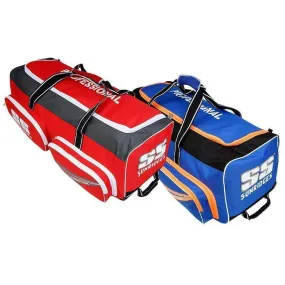 SS Ton Professional Wheelie Blue Cricket Kit Bag