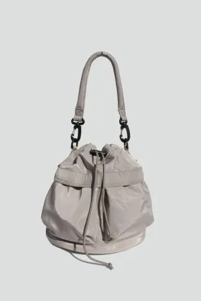 STREET LEVEL NYLON BUCKET BAG